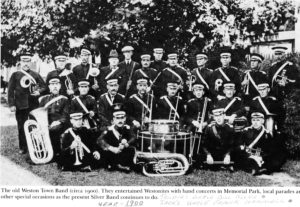 Weston Town Band 1900